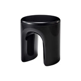 スツール ブラック