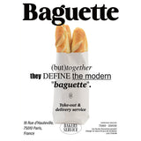 BAGUETTE ポスター A4
