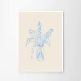 Chloe Purpero Johnson Flower Study A4