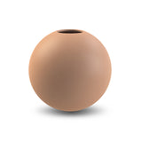 Ball Vase 20cm Café Au Lait