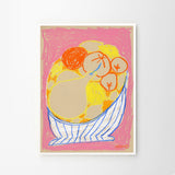 Maxine McCrann Fruit Bowl on a Pink Table A4