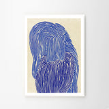 Rebecca Hein Deep Blue 70×100cm