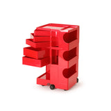 Boby Wagon 3段5トレイ レッド