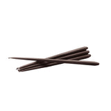 Taper candles by ester & erik box w/6 pcs Espresso