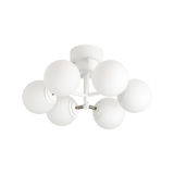 TINY GLASS CEILING LIGHT 6 ホワイト・ミルクグラス