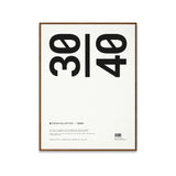 Frame Dark Oak 30×40cm