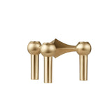 Nagel candle holder Brushed Brass