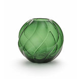 Twist Ball Vase 20cm Forest Green