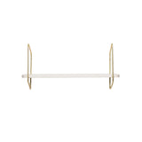 Urban Nomad Wall Shelf Medium White & Gold