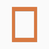 Orange Passepartout 30×40cm