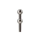Vase Black Chrome